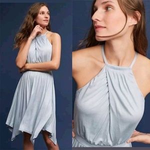 Anthropologie Moulinette Soeurs Rochelle Blue Dress - M